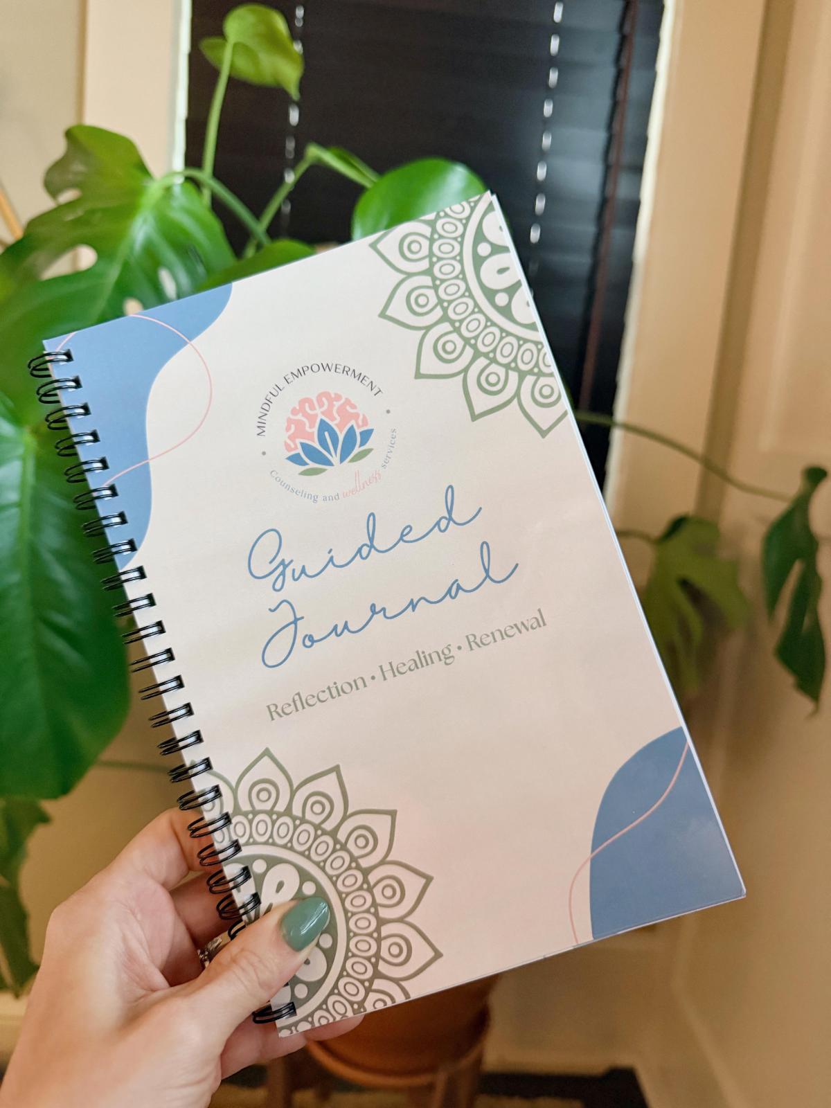 Guided journal for self reflection healing from trauma